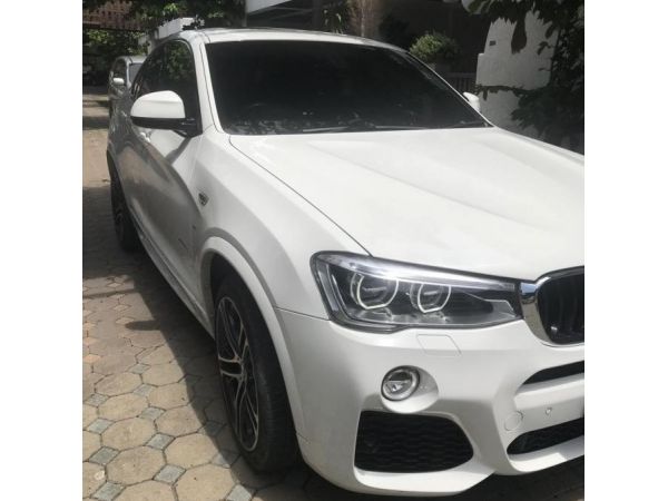 BMW X4 xDrive 20d M Sport 2018 White color. รูปที่ 1